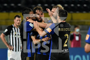 2020-07-27 - Esultanza giocatori Pisa dopo il gol di Siega - PISA VS ASCOLI - ITALIAN SERIE B - SOCCER