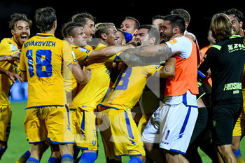 2020-08-05 - Esultanza per il gol di Camillo Ciano (Frosinone) - PLAYOFF - CITTADELLA VS FROSINONE - ITALIAN SERIE B - SOCCER