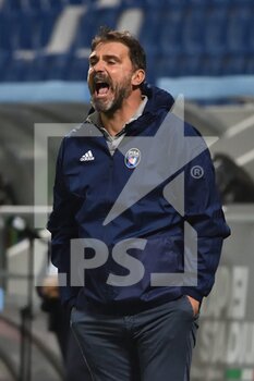2020-09-27 - L'allenatore del Pisa Luca D'Angelo - REGGIANA VS PISA - ITALIAN SERIE B - SOCCER
