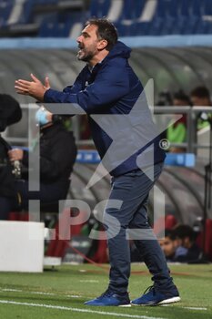 2020-09-27 - L'allenatore del Pisa Luca D'Angelo - REGGIANA VS PISA - ITALIAN SERIE B - SOCCER