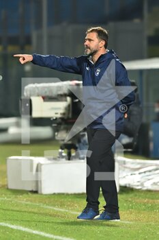 2020-10-20 - L'allenatore del Pisa Luca D'Angelo - PISA VS MONZA - ITALIAN SERIE B - SOCCER