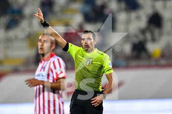 2020-10-20 - Lorenzo Illuzzi (referee match) - VICENZA VS SALERNITANA - ITALIAN SERIE B - SOCCER