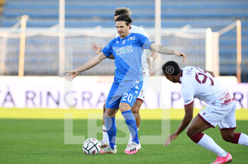 2020-11-07 - Riccardo Fiamozzi of Empoli FC in action - EMPOLI VS REGGINA - ITALIAN SERIE B - SOCCER
