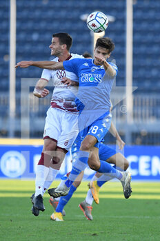 2020-11-07 - Samuele Ricci of Empoli FC in action against Lorenzo Crisetig of Reggina 1914  - EMPOLI VS REGGINA - ITALIAN SERIE B - SOCCER