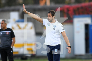 2020-11-07 - Alessio Dionisi manager of Empoli FC gestures - EMPOLI VS REGGINA - ITALIAN SERIE B - SOCCER