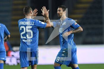 2020-11-07 - Ryder Matos of Empoli FC celebrates after scoring a goal - EMPOLI VS REGGINA - ITALIAN SERIE B - SOCCER