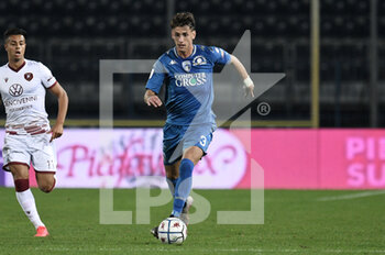 2020-11-07 - Aleksa Terzic of Empoli FC in action - EMPOLI VS REGGINA - ITALIAN SERIE B - SOCCER
