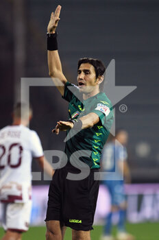 2020-11-07 - Gianpaolo Calvarese referee of the match - EMPOLI VS REGGINA - ITALIAN SERIE B - SOCCER