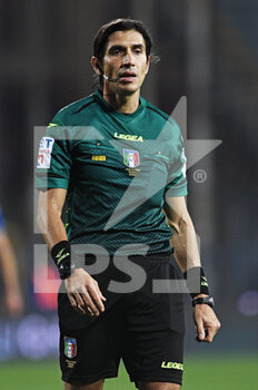 2020-11-07 - Gianpaolo Calvarese referee of the match - EMPOLI VS REGGINA - ITALIAN SERIE B - SOCCER
