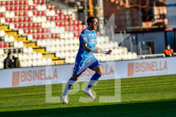 2020-11-21 - Riccardo Fiammozzi (Empoli FC) esulta per il goal - CITTADELLA VS EMPOLI - ITALIAN SERIE B - SOCCER