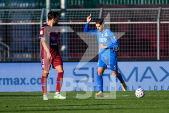2020-11-21 - Esultanza di Leonardo Mancuso (Empoli) per il gol su rigore - CITTADELLA VS EMPOLI - ITALIAN SERIE B - SOCCER