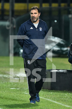 2020-12-08 - Head coach of Pisa Luca D'Angelo - PISA VS ASCOLI - ITALIAN SERIE B - SOCCER