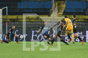 2020-12-08 - Riad Bajic (Ascoli) scores the goal of 1-0 - PISA VS ASCOLI - ITALIAN SERIE B - SOCCER