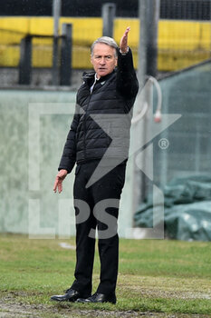 2020-12-12 - L'allenatore del Pordenone Attilio Tesser - PISA VS PORDENONE - ITALIAN SERIE B - SOCCER