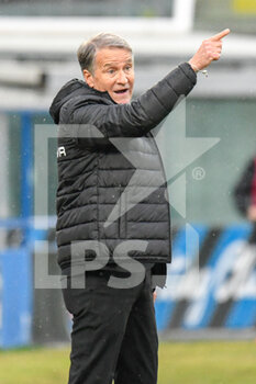 2020-12-12 - Attilio Tesser allenatore (Pordenone) - PISA VS PORDENONE - ITALIAN SERIE B - SOCCER