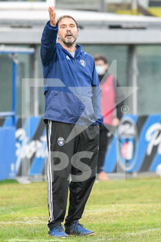 2020-12-12 - Luca D'Angelo allenatore (Pisa) - PISA VS PORDENONE - ITALIAN SERIE B - SOCCER
