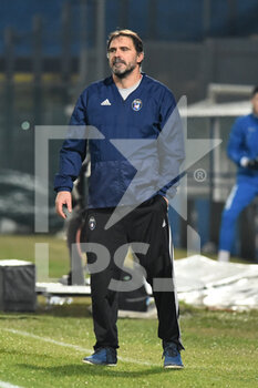 2020-12-15 - Head coach of Pisa Luca D'Angelo - PISA VS PESCARA - ITALIAN SERIE B - SOCCER