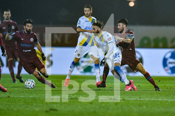 2020-12-22 - fallo sul Francesco Zampano (Frosinone Calcio) - CITTADELLA VS FROSINONE - ITALIAN SERIE B - SOCCER