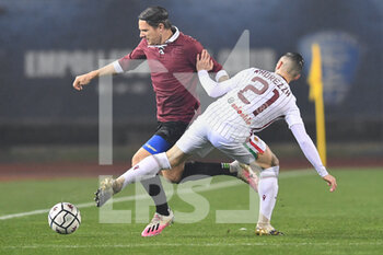 2020-12-22 - Riccardo Fiamozzi (Empoli) and Igor Radrezza (Reggiana) - EMPOLI FC VS AC REGGIANA - ITALIAN SERIE B - SOCCER