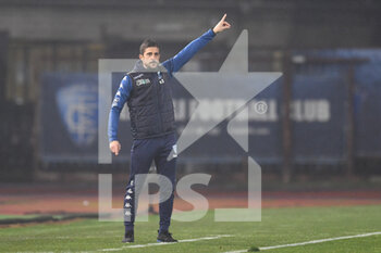 2020-12-22 - Alessio Dionisi (Head Coach Empoli) - EMPOLI FC VS AC REGGIANA - ITALIAN SERIE B - SOCCER