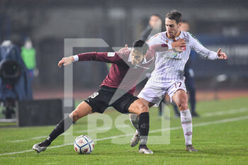 2020-12-22 - Samuele Ricci (Empoli) and Lorenzo Libutti (Reggiana) - EMPOLI FC VS AC REGGIANA - ITALIAN SERIE B - SOCCER