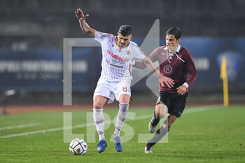 2020-12-22 - Ivan Varone (Reggiana) and Samuele Ricci (Empoli) - EMPOLI FC VS AC REGGIANA - ITALIAN SERIE B - SOCCER