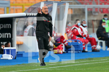 2021-01-04 - coach Eugenio Corini (US Lecce) - LECCE VS MONZA - ITALIAN SERIE B - SOCCER