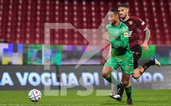 2021-01-04 - Davide Djily Diaw (9) Pordenone Calcio mette a segno il goal dello 0 2 - SALERNITANA VS PORDENONE - ITALIAN SERIE B - SOCCER