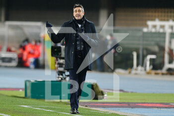 2021-01-15 - Alfredo Agletti coach of Chievo - AC CHIEVOVERONA VS VIRTUS ENTELLA - ITALIAN SERIE B - SOCCER