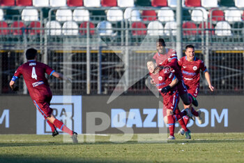 2021-01-16 - Camillo Tavernelli (Cittadella) celebrates after scoring a goal - AS CITTADELLA VS ASCOLI CALCIO - ITALIAN SERIE B - SOCCER