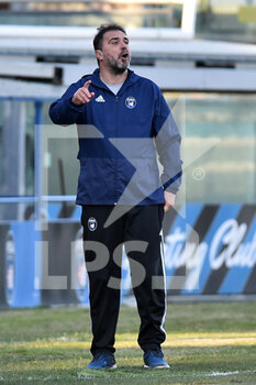 2021-01-16 - Head coach of Pisa Luca D'Angelo - PISA SC VS BRESCIA CALCIO - ITALIAN SERIE B - SOCCER