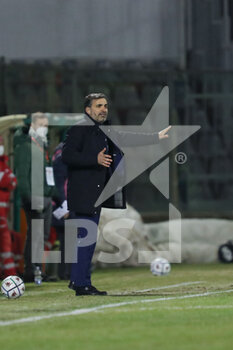 2021-01-24 - Fabio Pecchia coach Cremonese - US CREMONESE VS SPAL - ITALIAN SERIE B - SOCCER