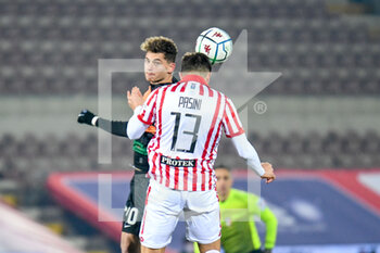 2021-01-29 - Header of Nicola Pasini (Vicenza) - LR VICENZA VS VENEZIA FC - ITALIAN SERIE B - SOCCER