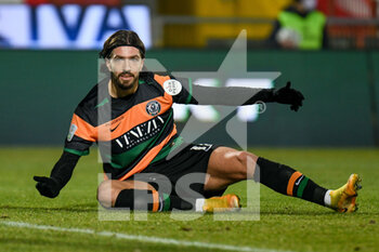 2021-01-29 - Disappointment, frustration of Francesco Forte (Venezia) - LR VICENZA VS VENEZIA FC - ITALIAN SERIE B - SOCCER