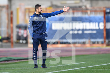 2021-01-30 - Alessio Dionisi (allenatore Empoli) - EMPOLI FC VS FROSINONE CALCIO - ITALIAN SERIE B - SOCCER
