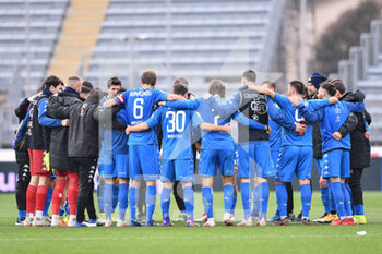 2021-01-30 - I giocatori dell'Empoli festeggiano la vittoria - EMPOLI FC VS FROSINONE CALCIO - ITALIAN SERIE B - SOCCER