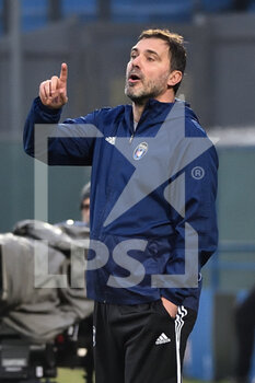 2021-01-30 - Head coach of Pisa Luca D'Angelo - AC PISA VS AC REGGIANA - ITALIAN SERIE B - SOCCER