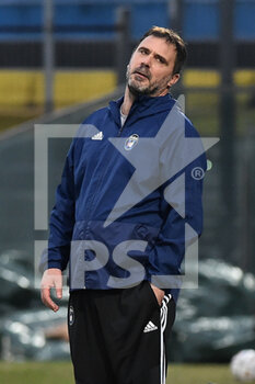 2021-01-30 - Head coach of Pisa Luca D'Angelo - AC PISA VS AC REGGIANA - ITALIAN SERIE B - SOCCER