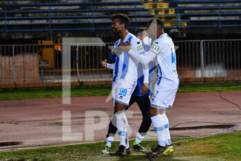 2021-02-09 - Josè Machin (Pescara) celebrates after scoring the goal - EMPOLI FC VS PESCARA CALCIO - ITALIAN SERIE B - SOCCER