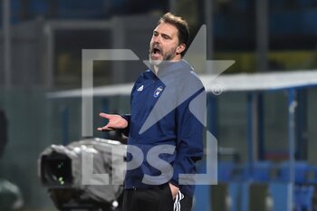 2021-02-09 - Head coach of Pisa Luca D'Angelo - AC PISA VS US SALERNITANA - ITALIAN SERIE B - SOCCER