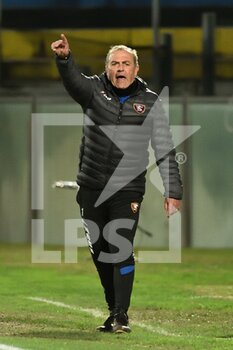 2021-02-09 - Head coach of Salernitana Fabrizio Castori - AC PISA VS US SALERNITANA - ITALIAN SERIE B - SOCCER