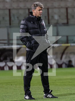 2021-02-10 - Baroni Marco allenatore Reggina - REGGINA VS VIRTUS ENTELLA - ITALIAN SERIE B - SOCCER