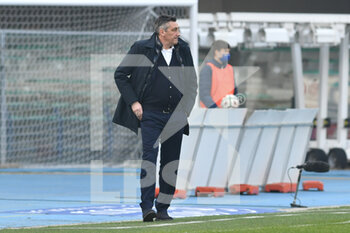 2021-02-20 - Alfredo Aglietti chievo verona's coach - AC CHIEVOVERONA VS AC MONZA - ITALIAN SERIE B - SOCCER