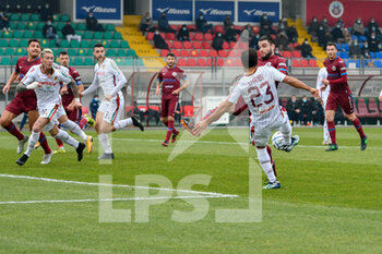 2021-02-20 - shoot of goal of Karim Laribi (Reggiana 1919) - AS CITTADELLA VS AC REGGIANA - ITALIAN SERIE B - SOCCER