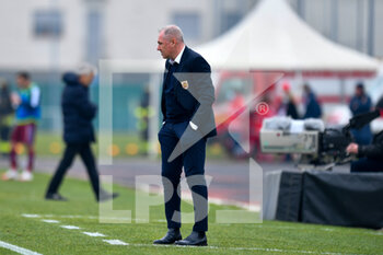 2021-02-20 - Massimiliano Alvini (Coach Reggiana 1919) - AS CITTADELLA VS AC REGGIANA - ITALIAN SERIE B - SOCCER