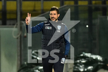 2021-02-20 - L'allenatore dell'Empoli Alessio Dionisi - PISA VS EMPOLI - ITALIAN SERIE B - SOCCER