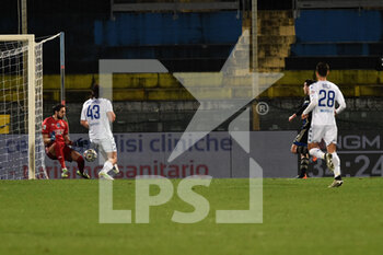 2021-02-20 - Samuele Birindelli (Pisa) segna il gol dell'1-0 - PISA VS EMPOLI - ITALIAN SERIE B - SOCCER