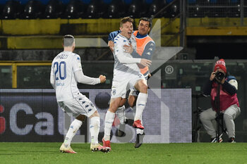 2021-02-20 - La gioia di Szymon Zurkowski (Empoli) dopo il gol dell'1-1 - PISA VS EMPOLI - ITALIAN SERIE B - SOCCER