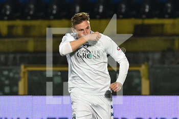 2021-02-20 - Szymon Zurkowski (Empoli) dopo il gol dell'1-1 - PISA VS EMPOLI - ITALIAN SERIE B - SOCCER