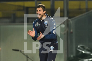 2021-02-20 - L'allenatore dell'Empoli Alessio Dionisi - PISA VS EMPOLI - ITALIAN SERIE B - SOCCER